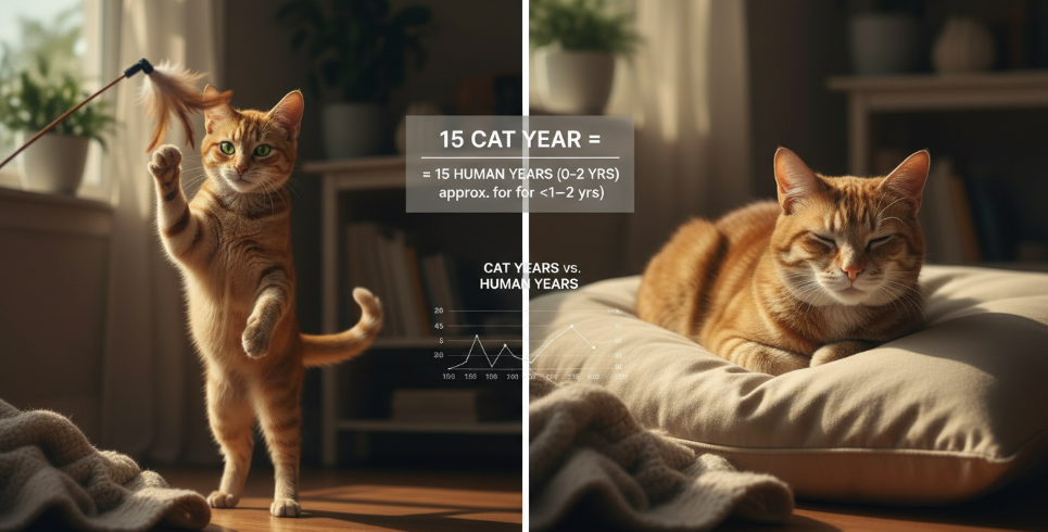 1猫岁=7人岁，过时了！最新年龄对照表出炉，养到老才发现算错了！