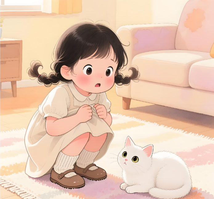 摸这里，小猫真的会生气哦