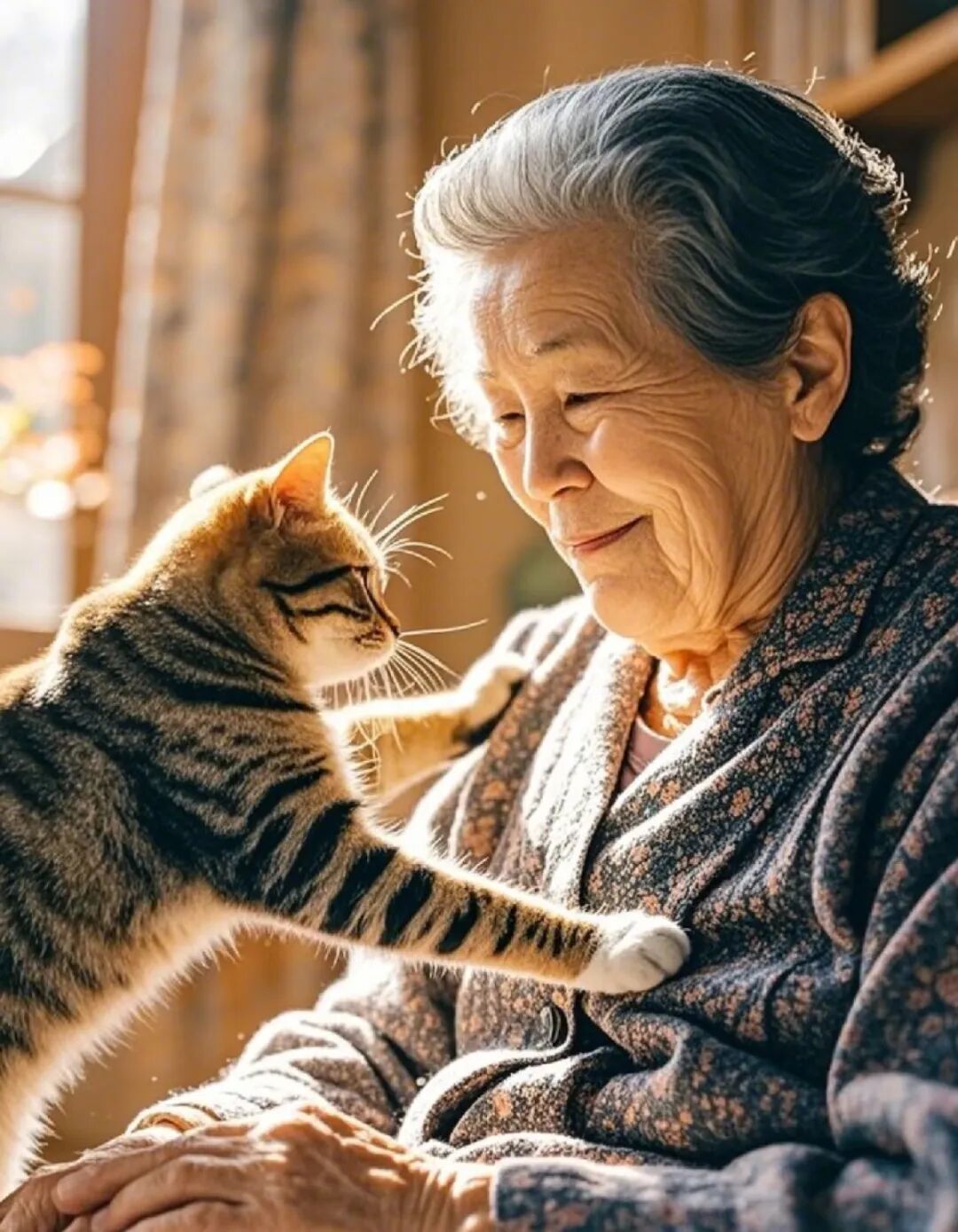 养猫多年的老人说：如果猫总是跟着你，多半是出于这几种原因